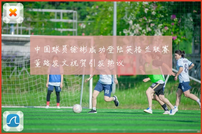 中国球员徐彬成功登陆英格兰联赛董路发文祝贺引发热议